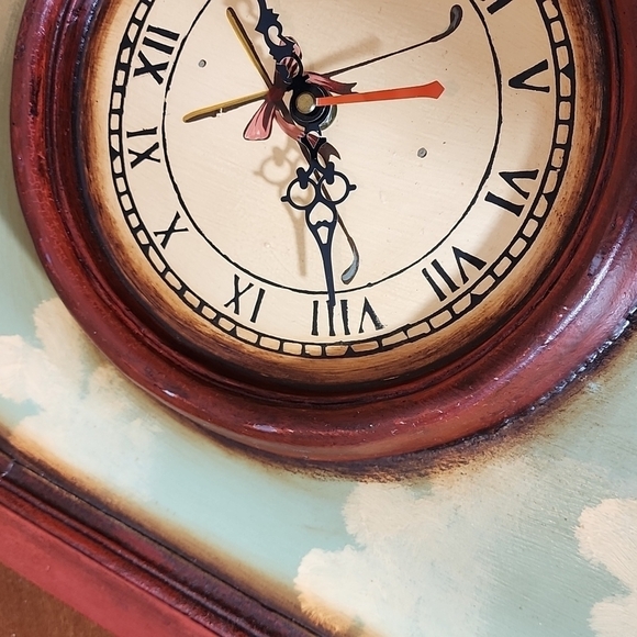 VINTAGE MAN GOLFER OPEN CLOCK - Picture 7 of 7